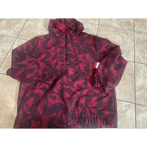 NWT Reebok 2XL Printed Hooded Graphic Active Jacket Men’s
